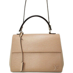 Louis Vuitton Epi Cluny Shoulder Bag Black